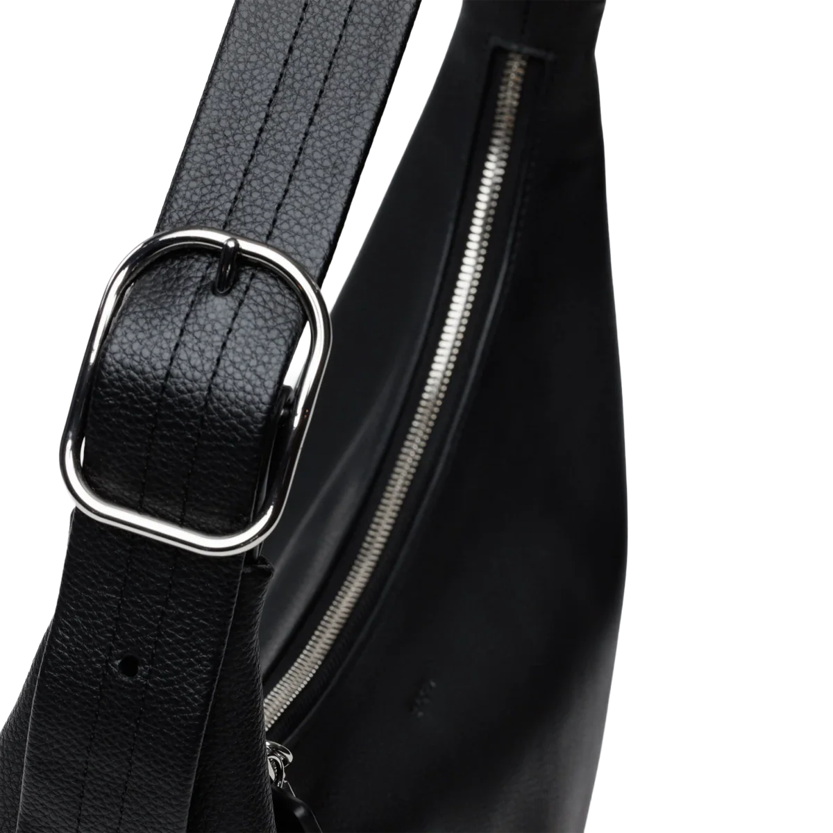 Recycled Leather Shoulder Bag - Image 5
