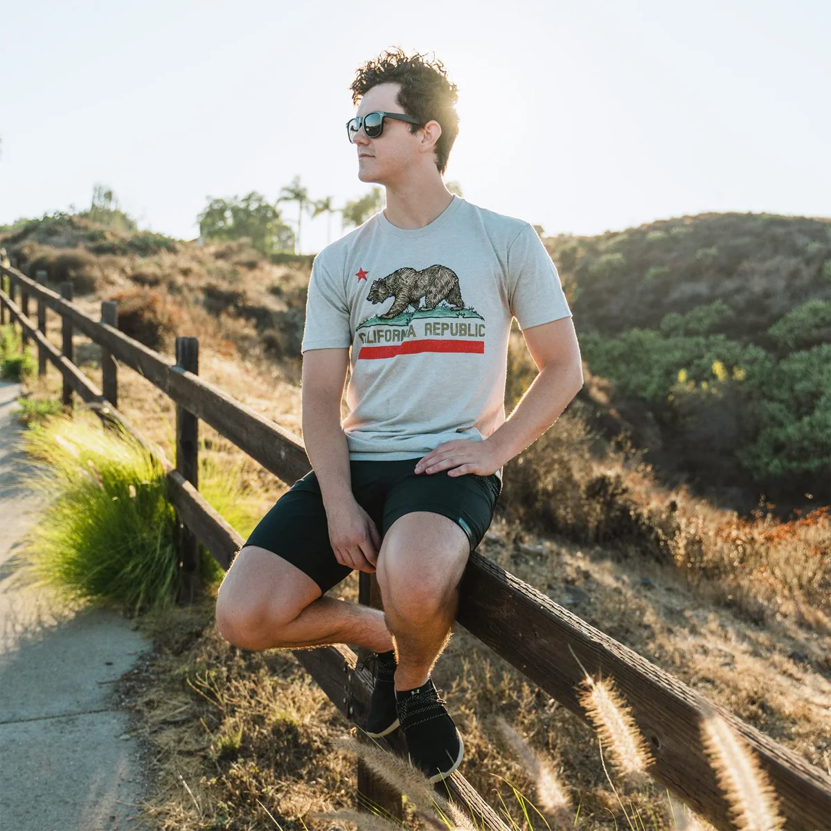 Men's Republic of CA Tee - Image 3