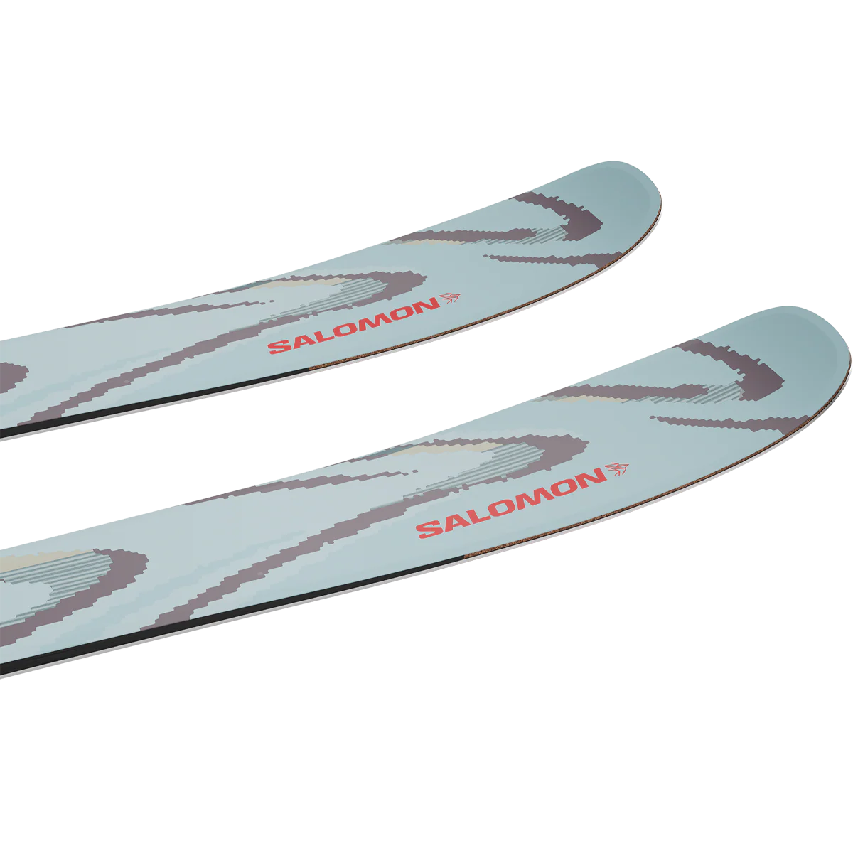 Salomon QST 94 Iced Aqua Demo Skis - Image 3