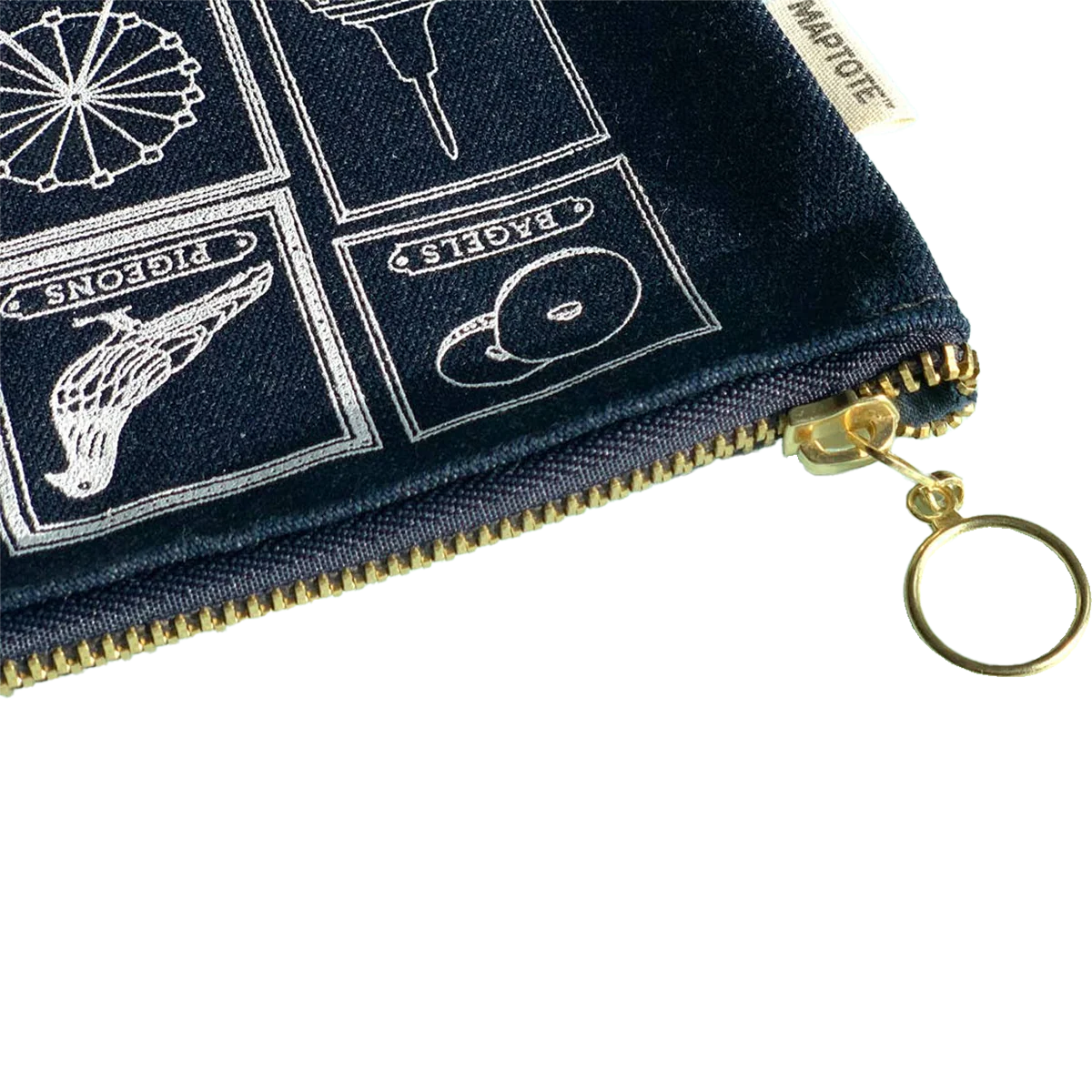 San Francisco Flat Zip Pouch - Image 2