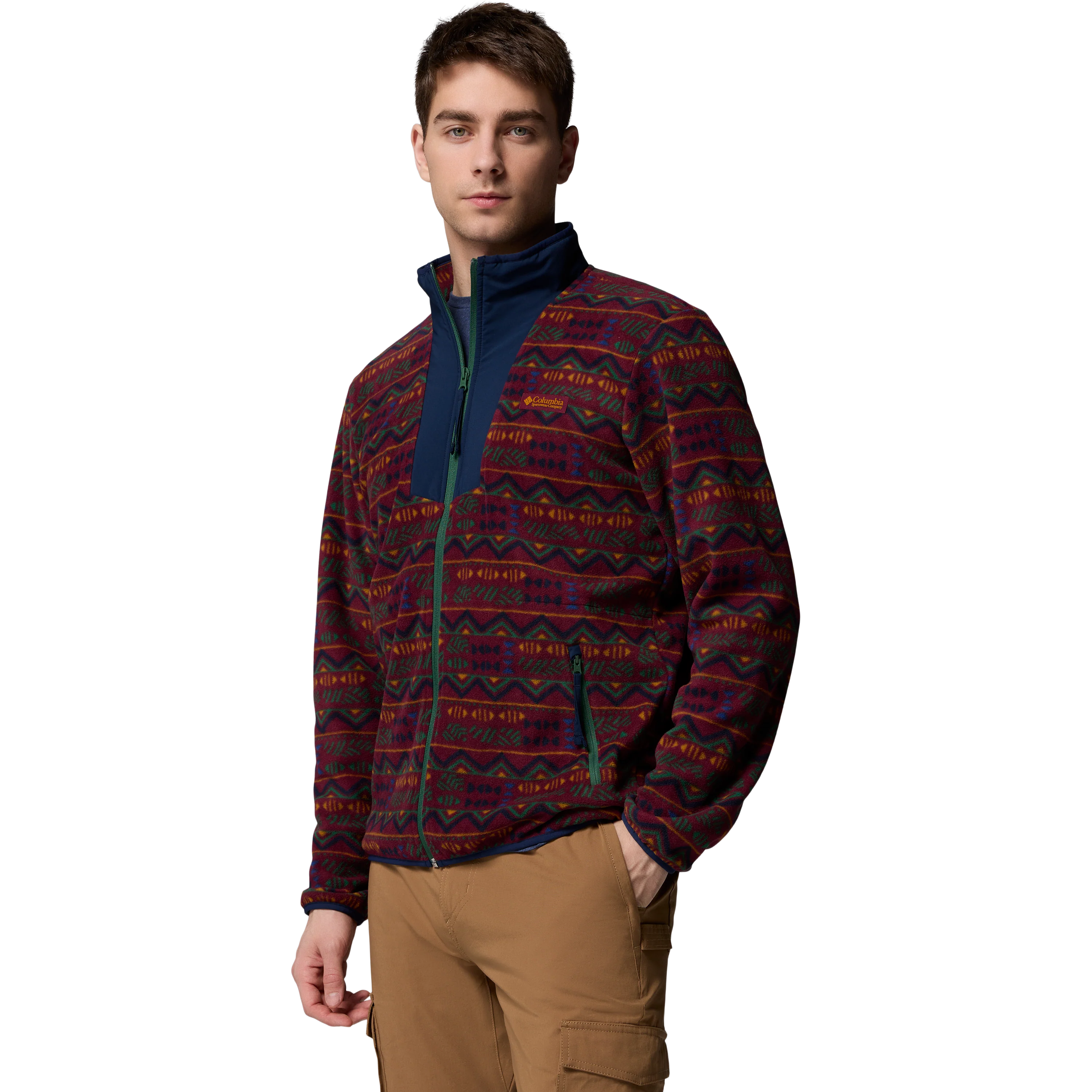 Men's Sequoia Grove Printed Full Zip - Image 4