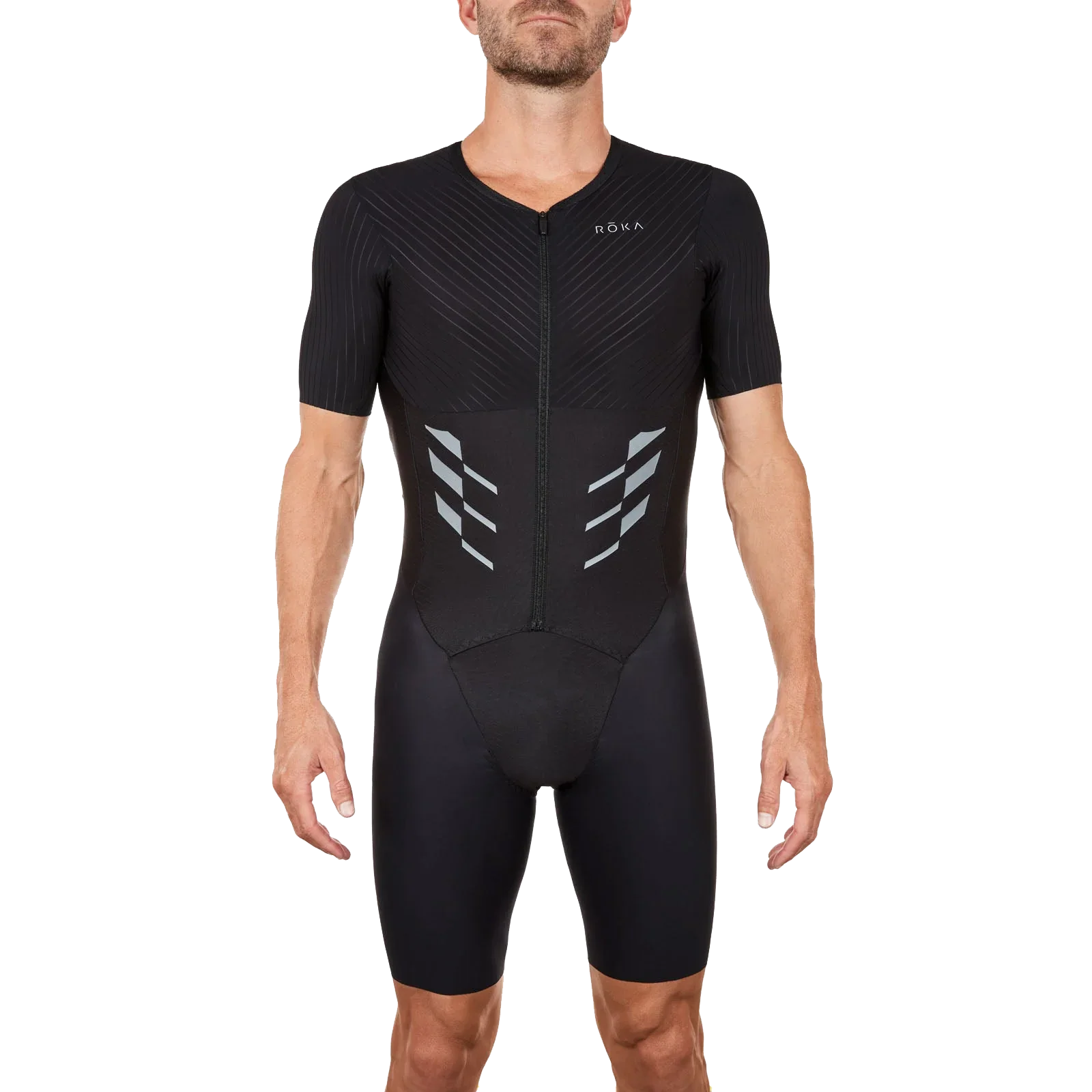 Men's Elite Aero II Short Sleeve Tri Suit - Image 2