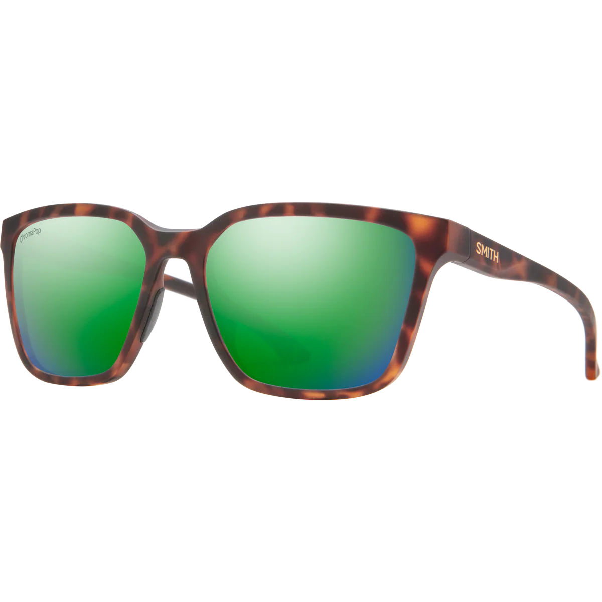 Shoutout - Matte Tortoise/Green Mirror