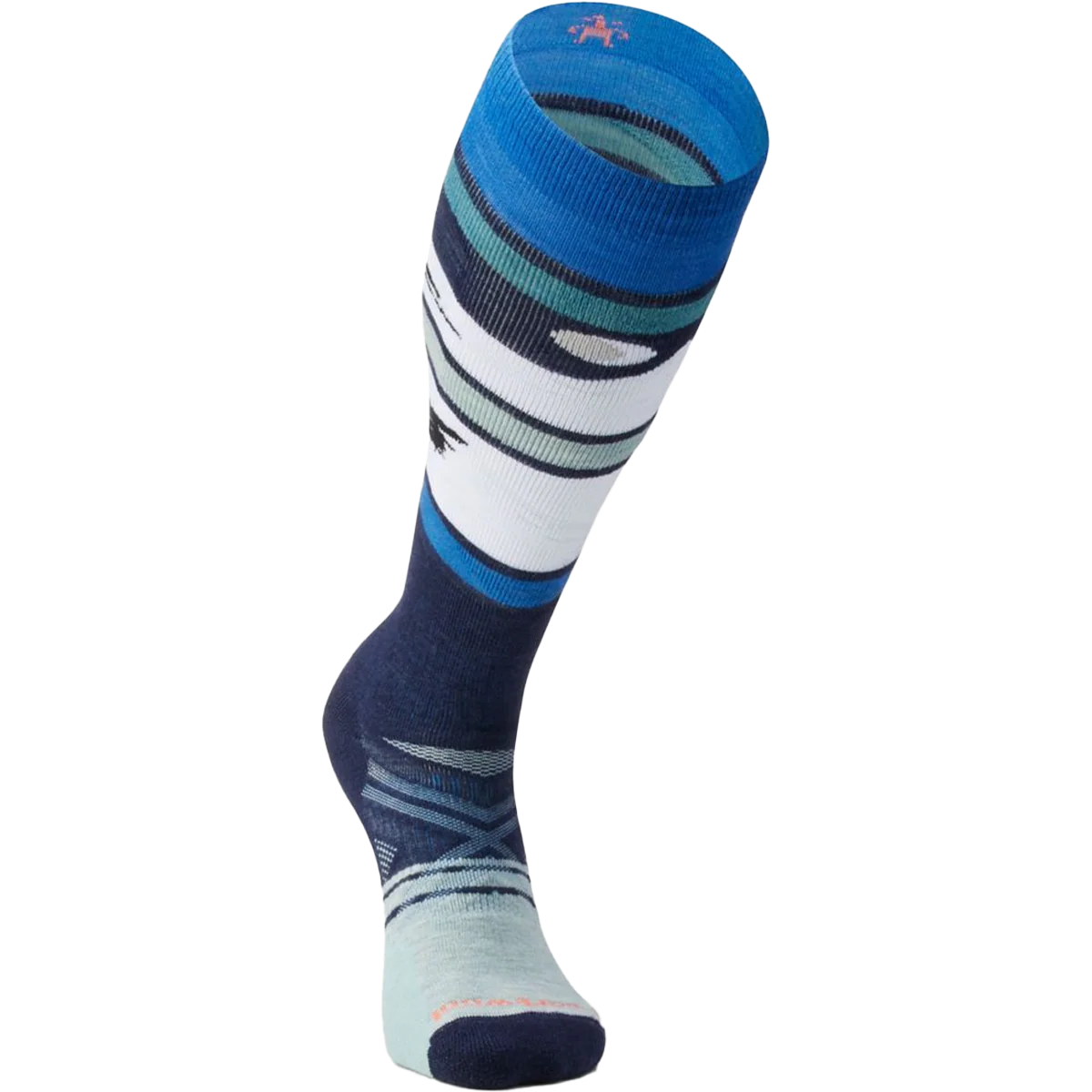 Ski Full Cushion Midnight Pattern Over The Calf Socks - Image 4