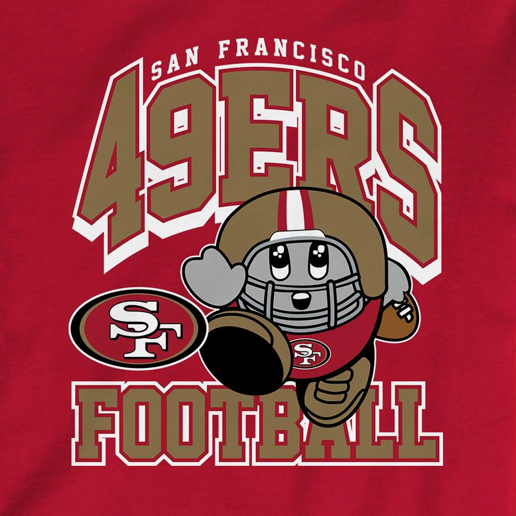Youth Toddler 49ers Get Out of the Way Tee - Image 2