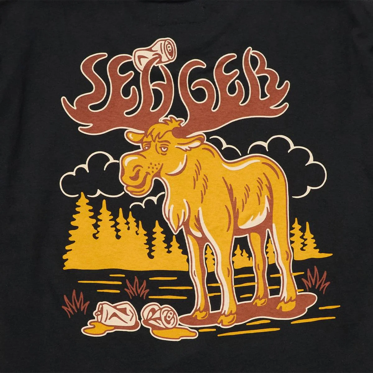 Men's Tipsy Moose Tee - Image 4