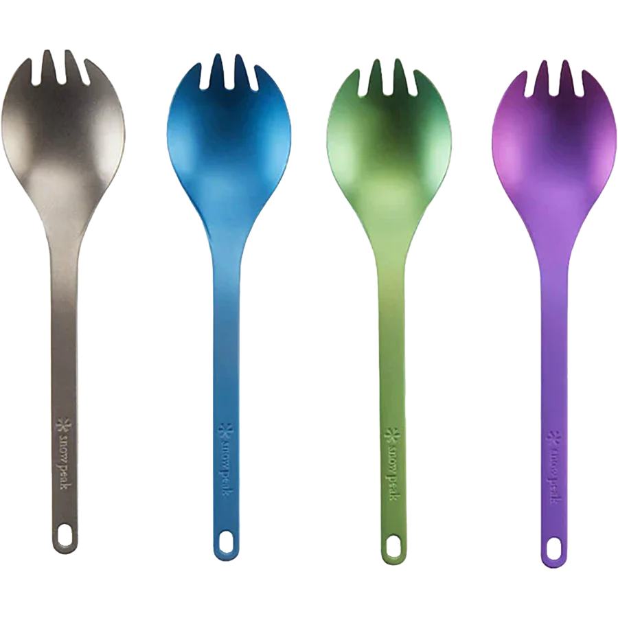 Titanium Spork Anodized - Image 5