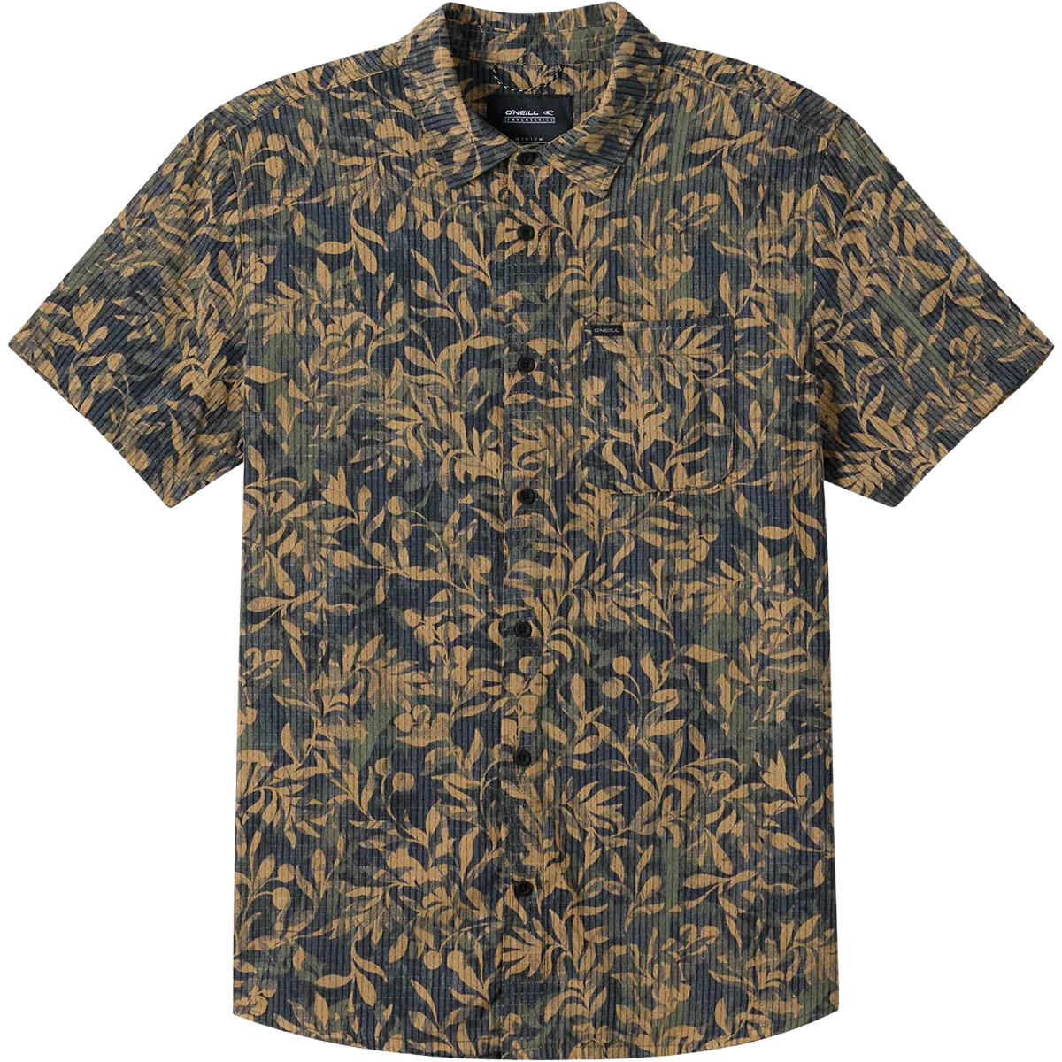 Men's TRVLR Perforated Printed Standard Short Sleeve
