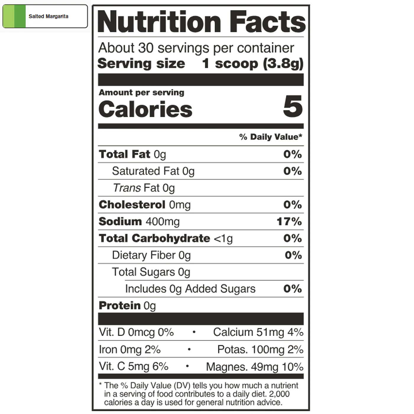 Unsweetened Hydration Sport Drink Mix (30 Servings) - Image 8