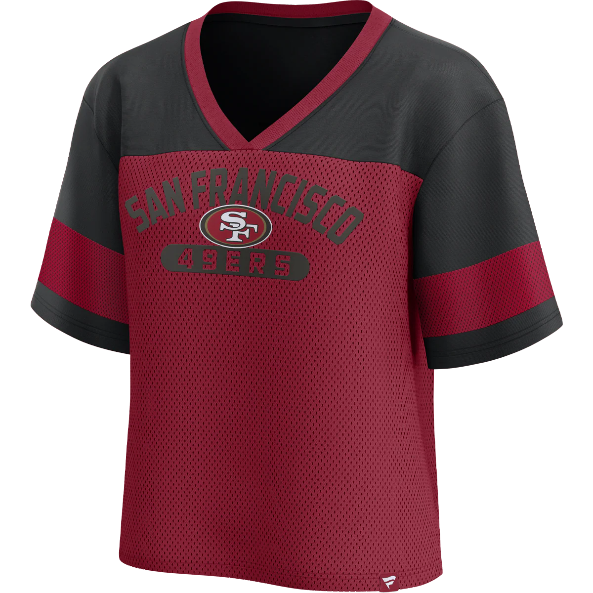 Women's 49ers Homeschool Jersey Poly Short Sleeve