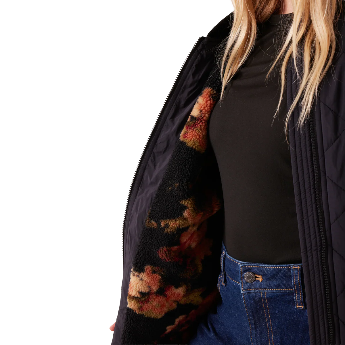 Women's Aurora Quilted Bomber - Image 5