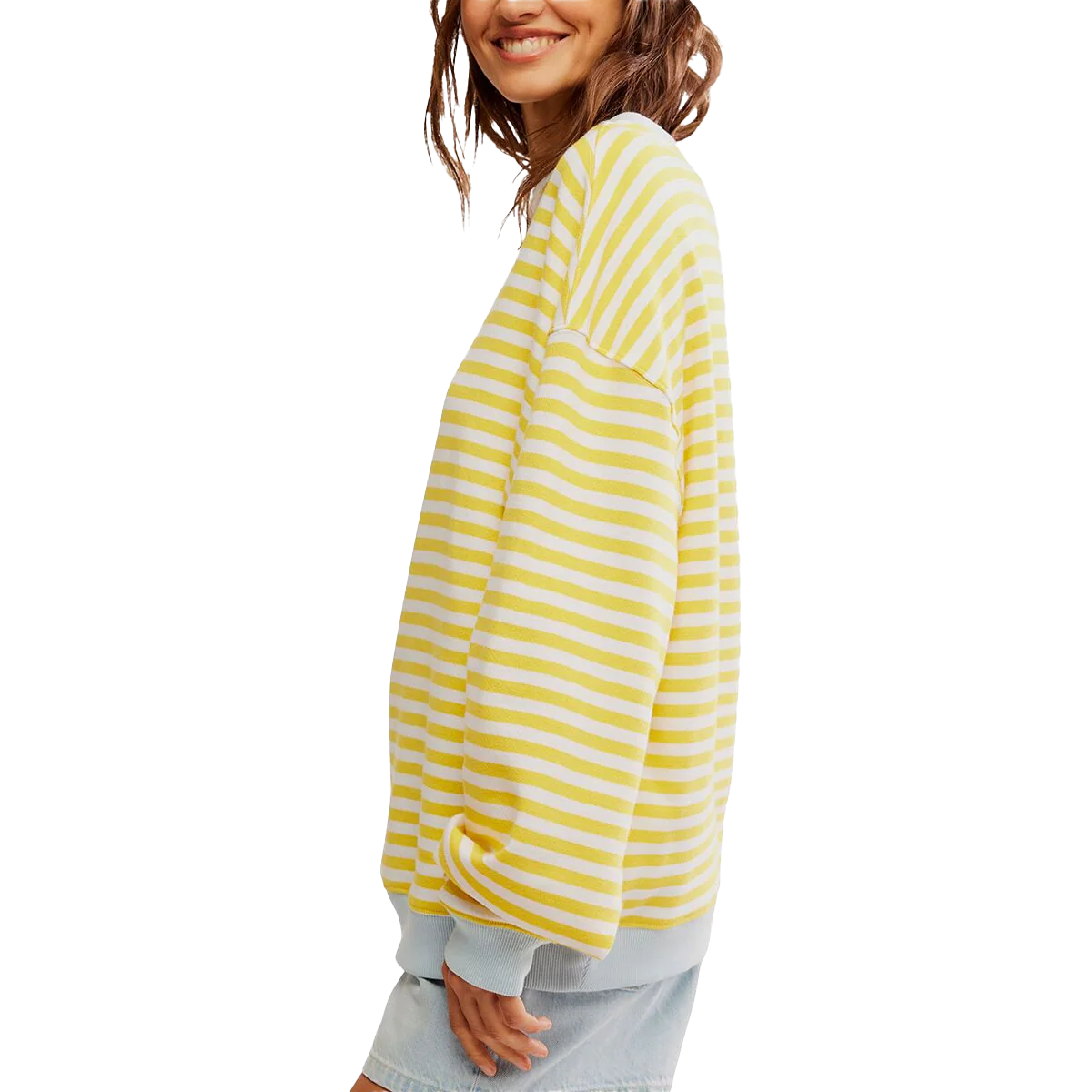 Women's Classic Striped Crew - Image 4