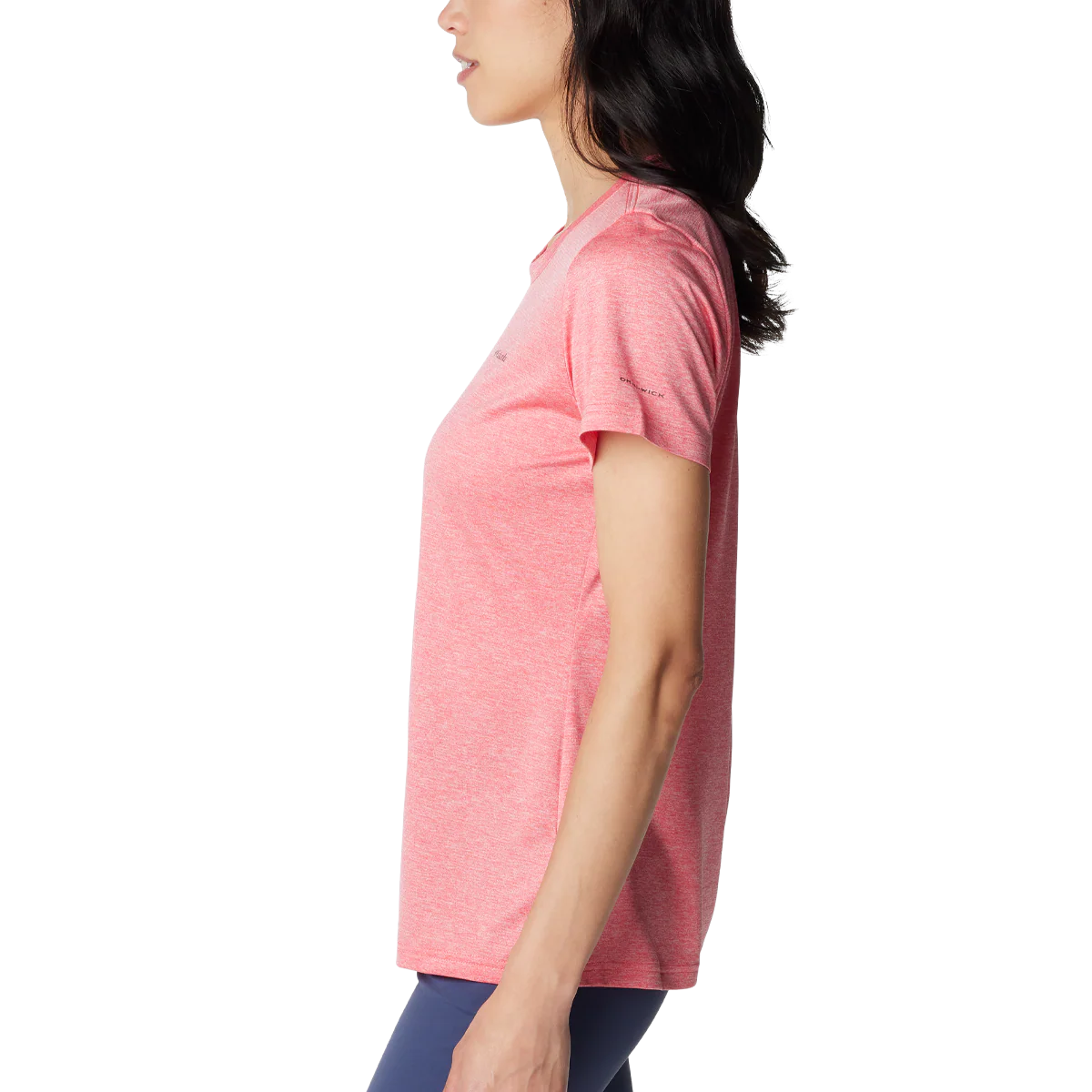 Women's Columbia Hike Short Sleeve Crew - Image 3