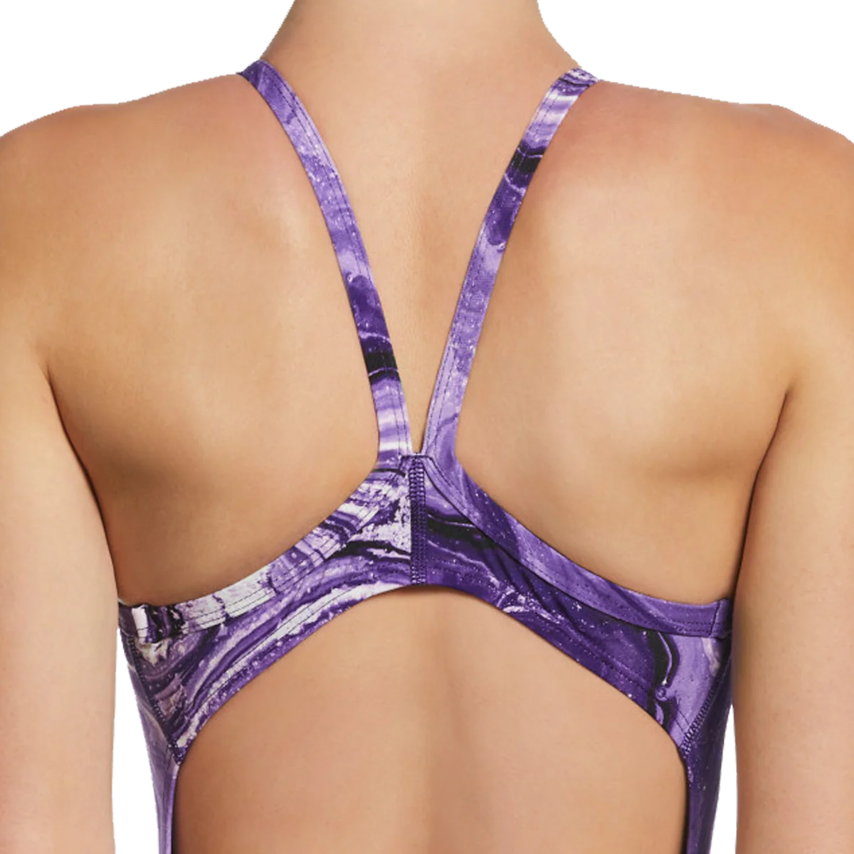 Women's Crystal Wave Racerback One Piece - Image 5