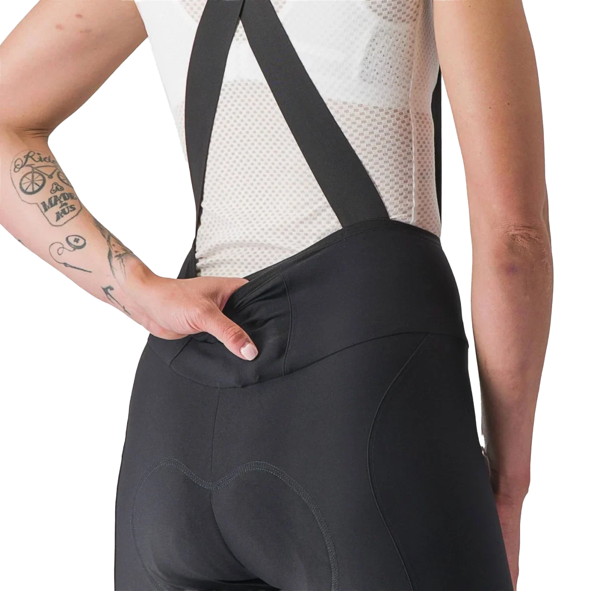 Women's Espresso DT Bibshort - Image 6