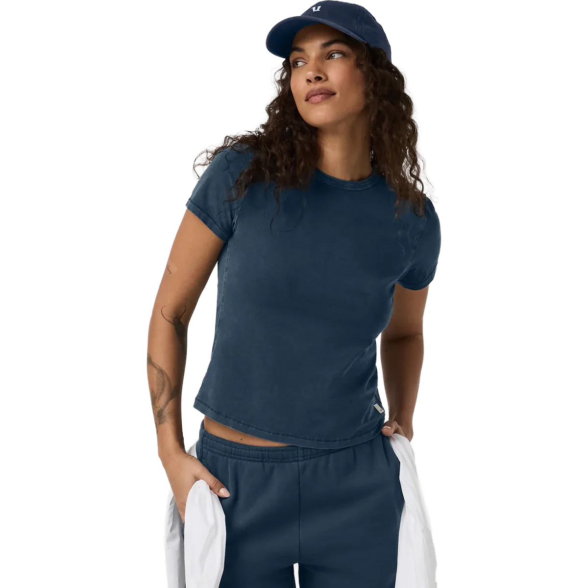 Women's Feather Classic Tee - Garment Dye