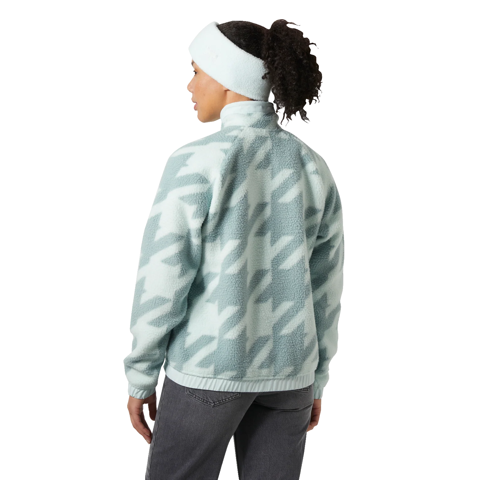 Women's Imperial Printed Pile Snap - Image 2