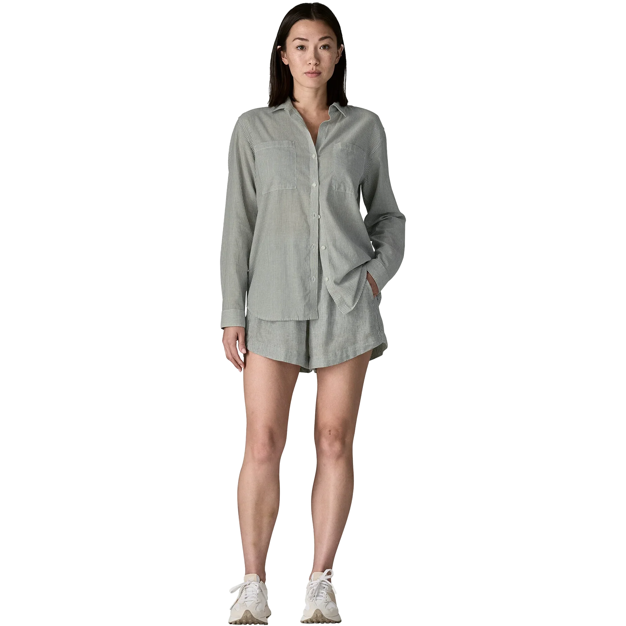 Women's Lightweight A/C Buttondown - Image 3
