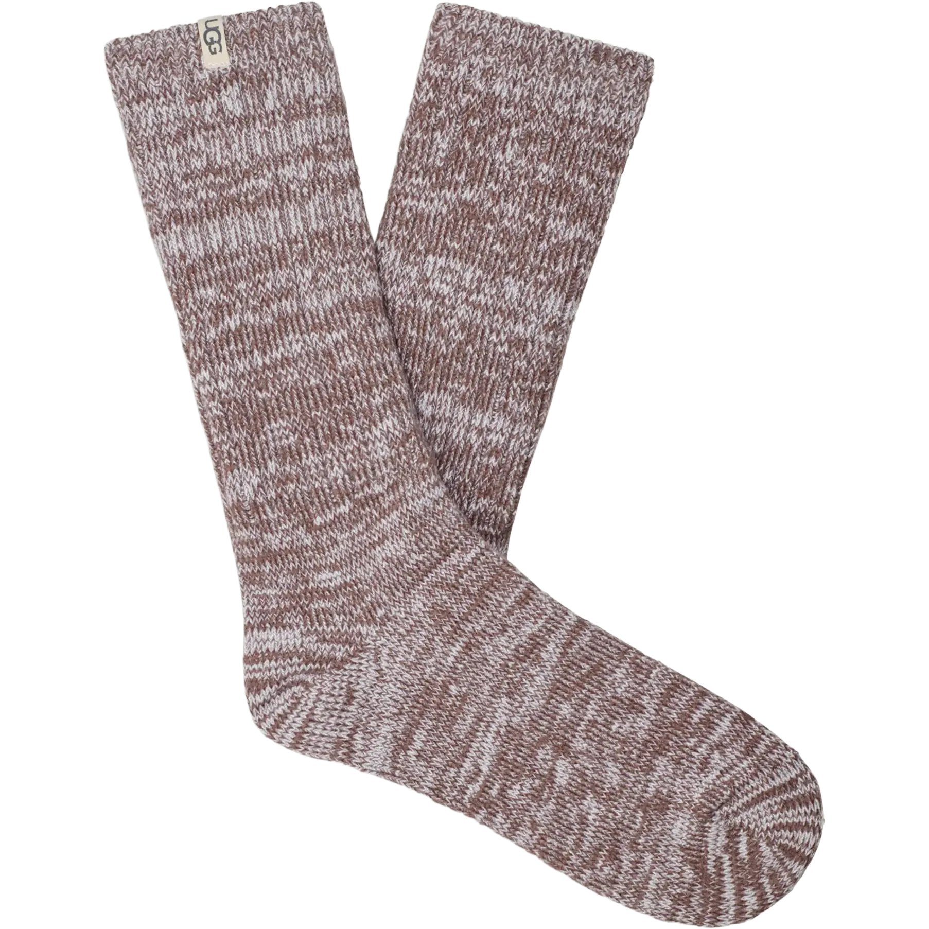 Women's Rib Knit Slouchy Crew Sock - Image 2