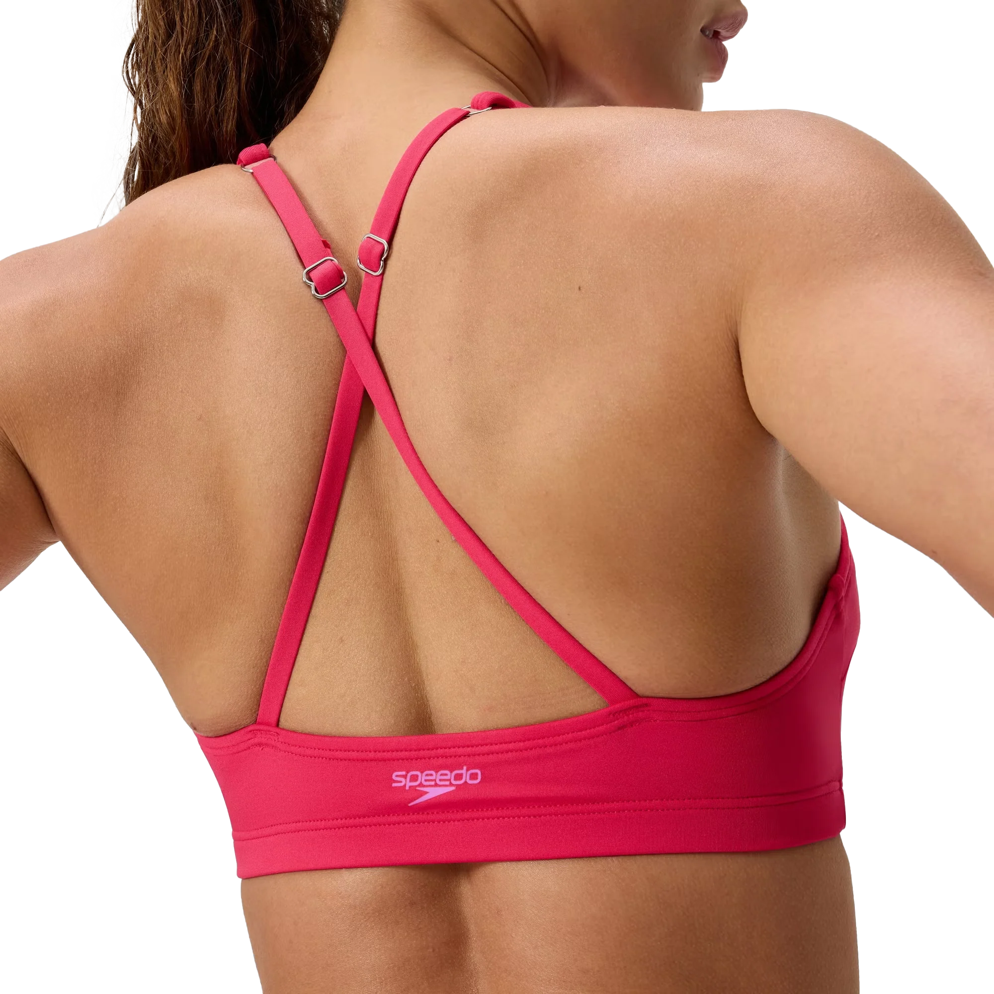 Women's Solid Square Neck Bikini Top - Image 6