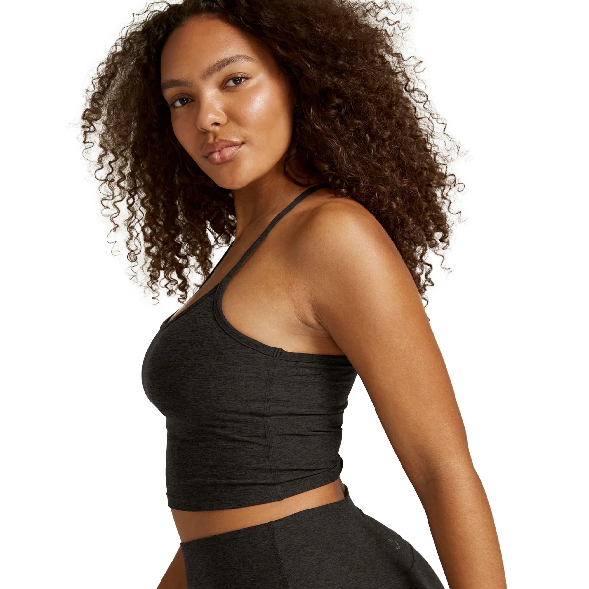 Women's Spacedye Slim Racerback Cropped Tank - Image 6