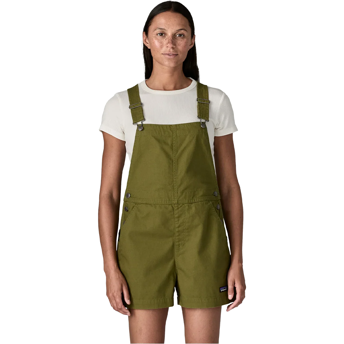 Women's Stand Up Overalls 5" - Image 2