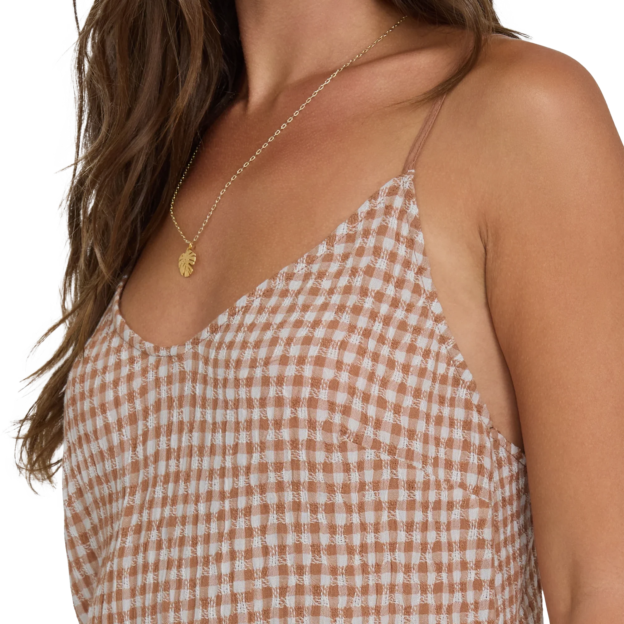 Women's Summer Love Check Dress - Image 3