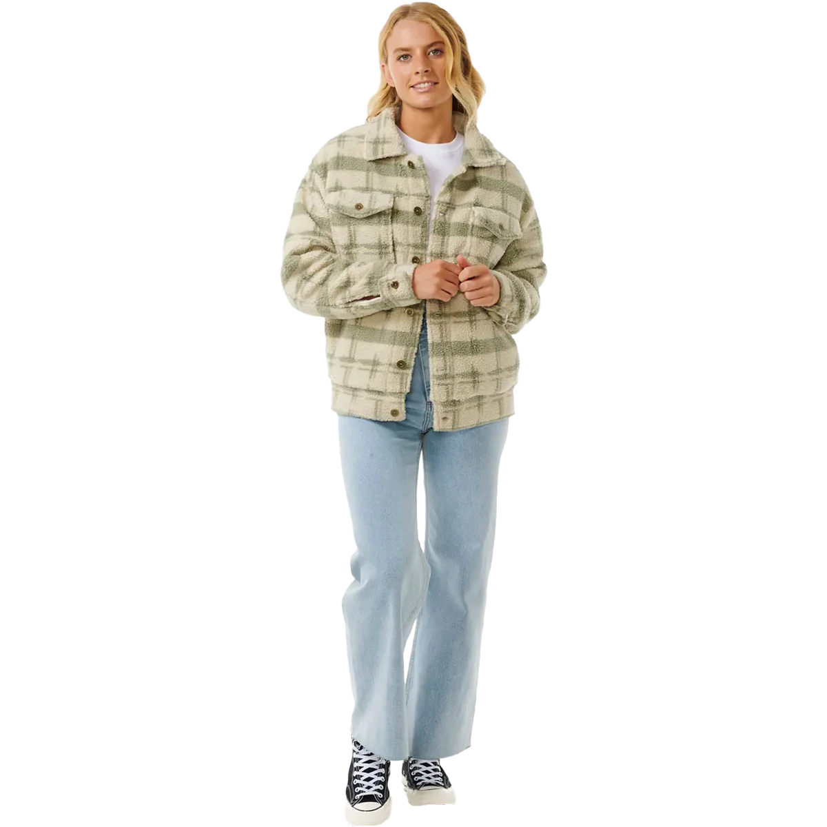 Women's Sunrise Session Sherpa Jacket - Image 6