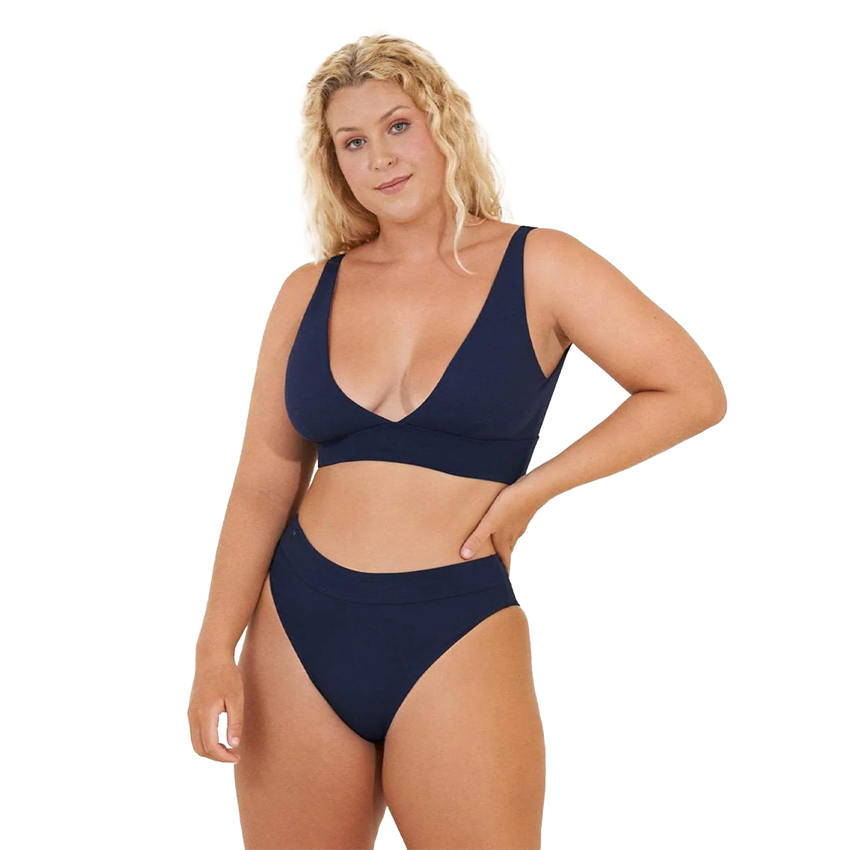 Women's Suzy Q High Rise Bikini Bottom - Image 3