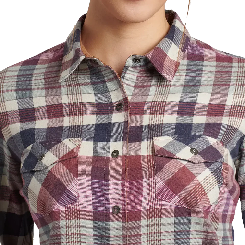 Women's Tess Flannel Long Sleeve Shirt - Image 4