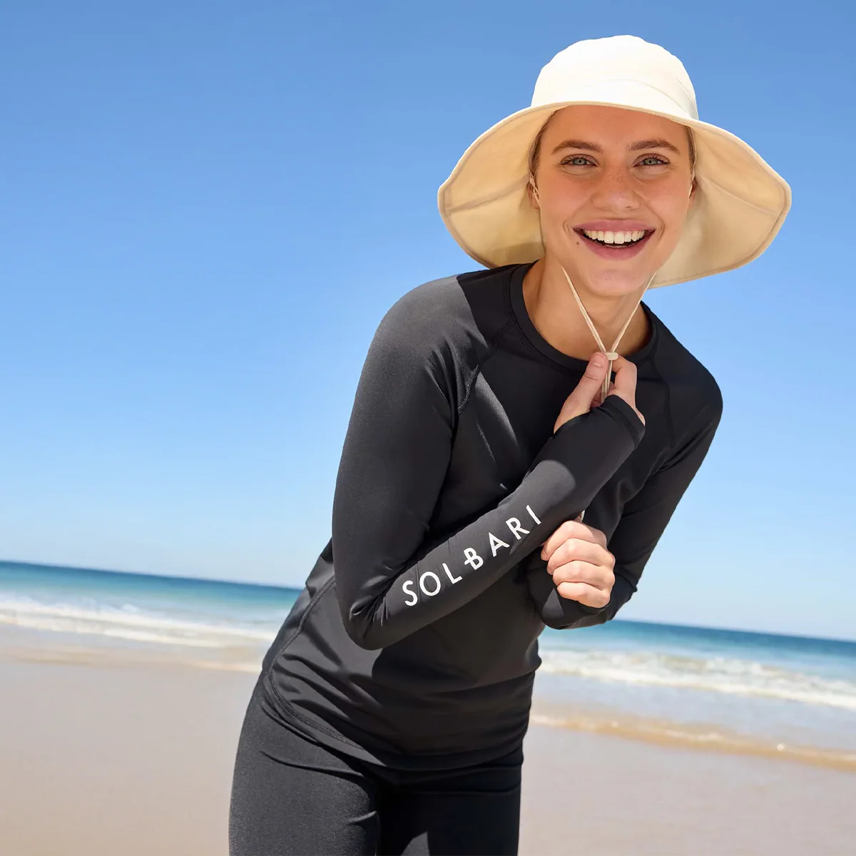 Women's Wide Brim Beach Hat UPF 50+ - Image 5