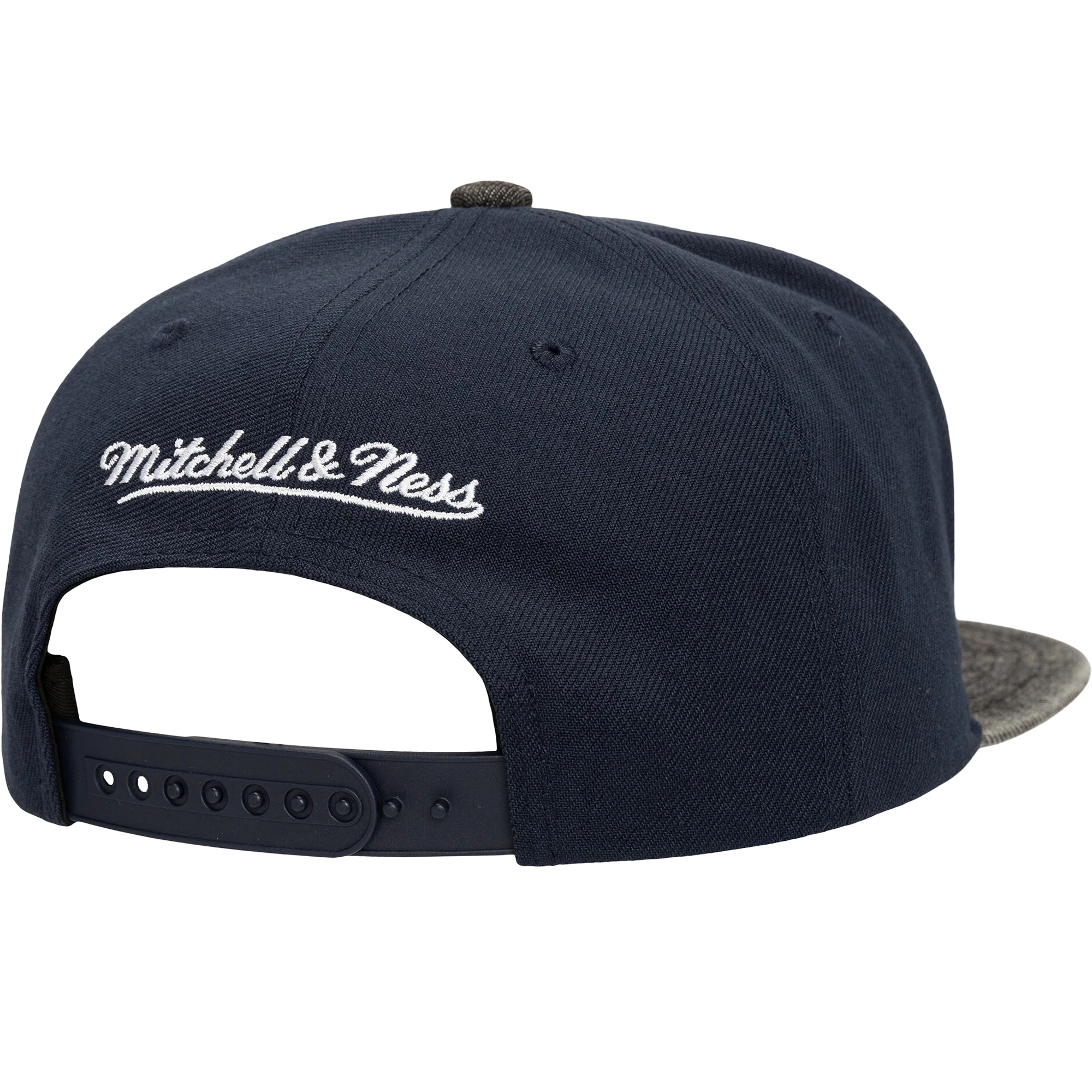 Warriors Denim Patchwork Snapback - Image 2