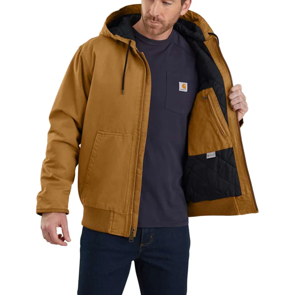 Washed Duck Insulated Active Jac - Image 3