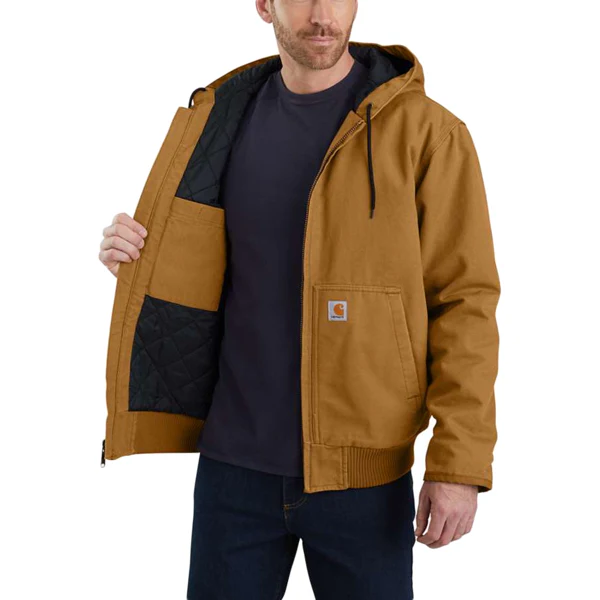 Washed Duck Insulated Active Jac - Image 4