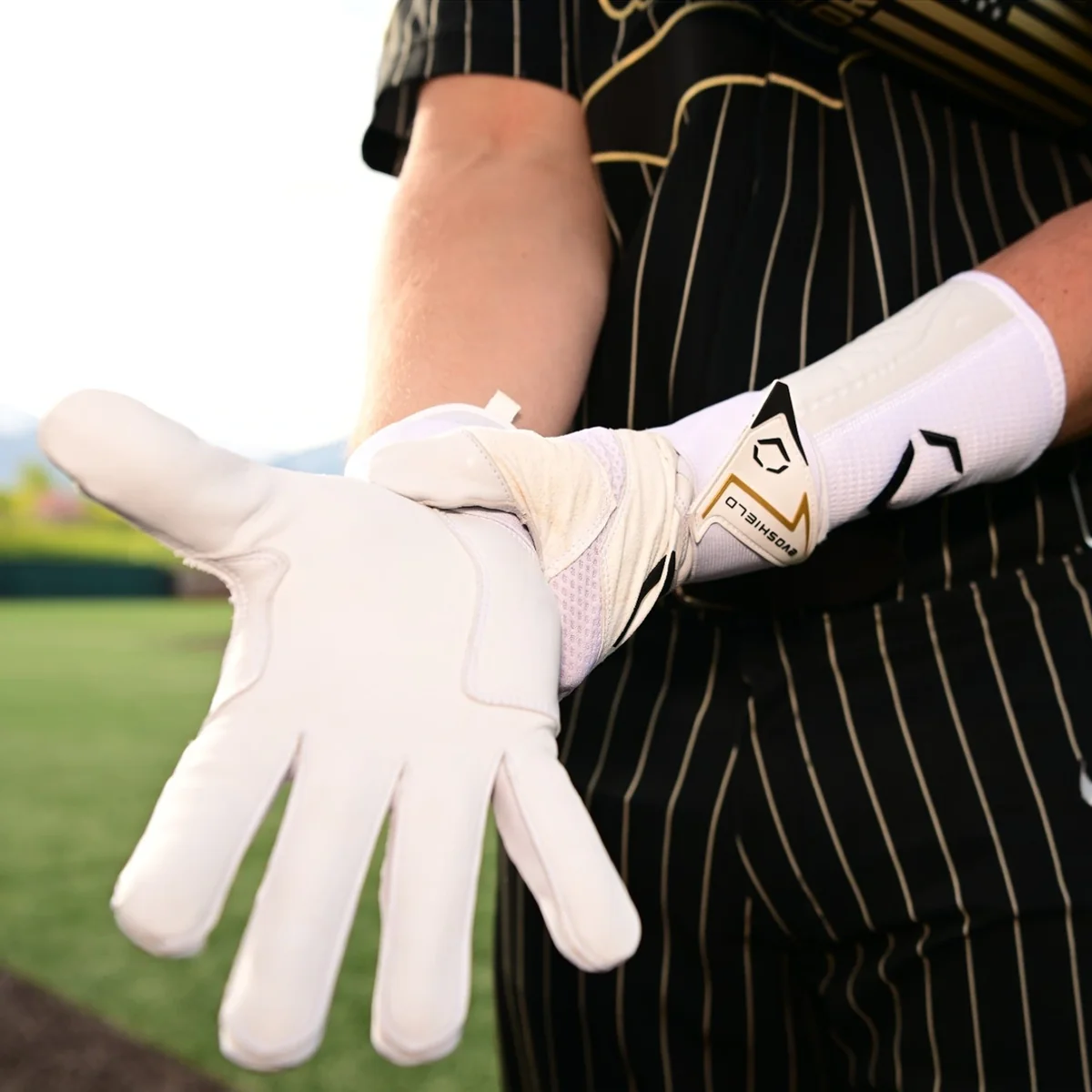 Carbyne Batting Glove with Wrist Wrap - Image 10