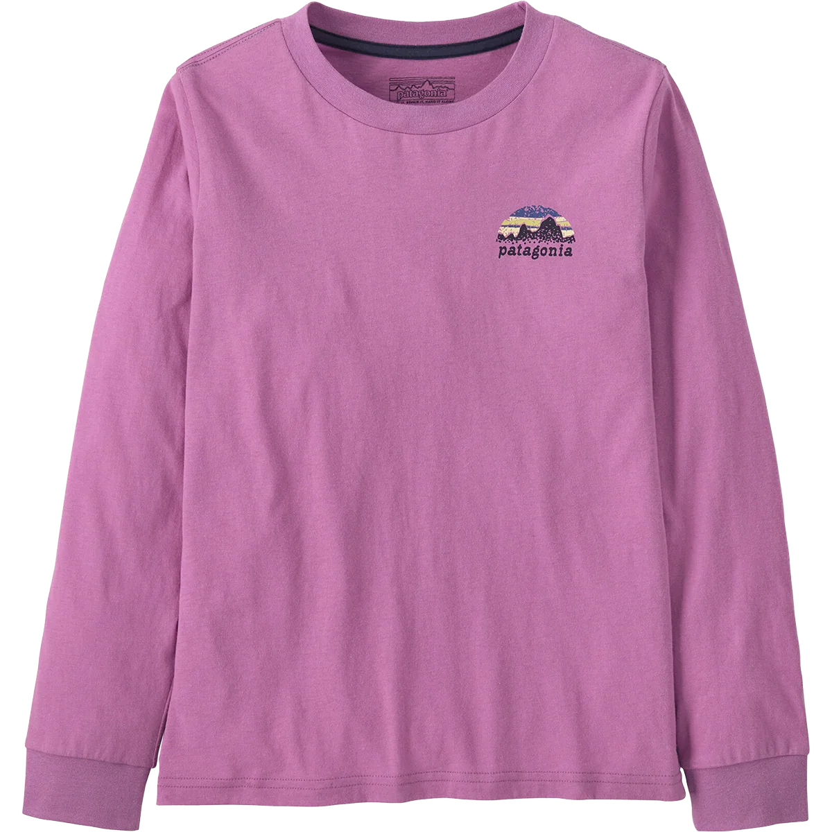 Youth Long Sleeve Skyline Stencil T-Shirt - Image 3