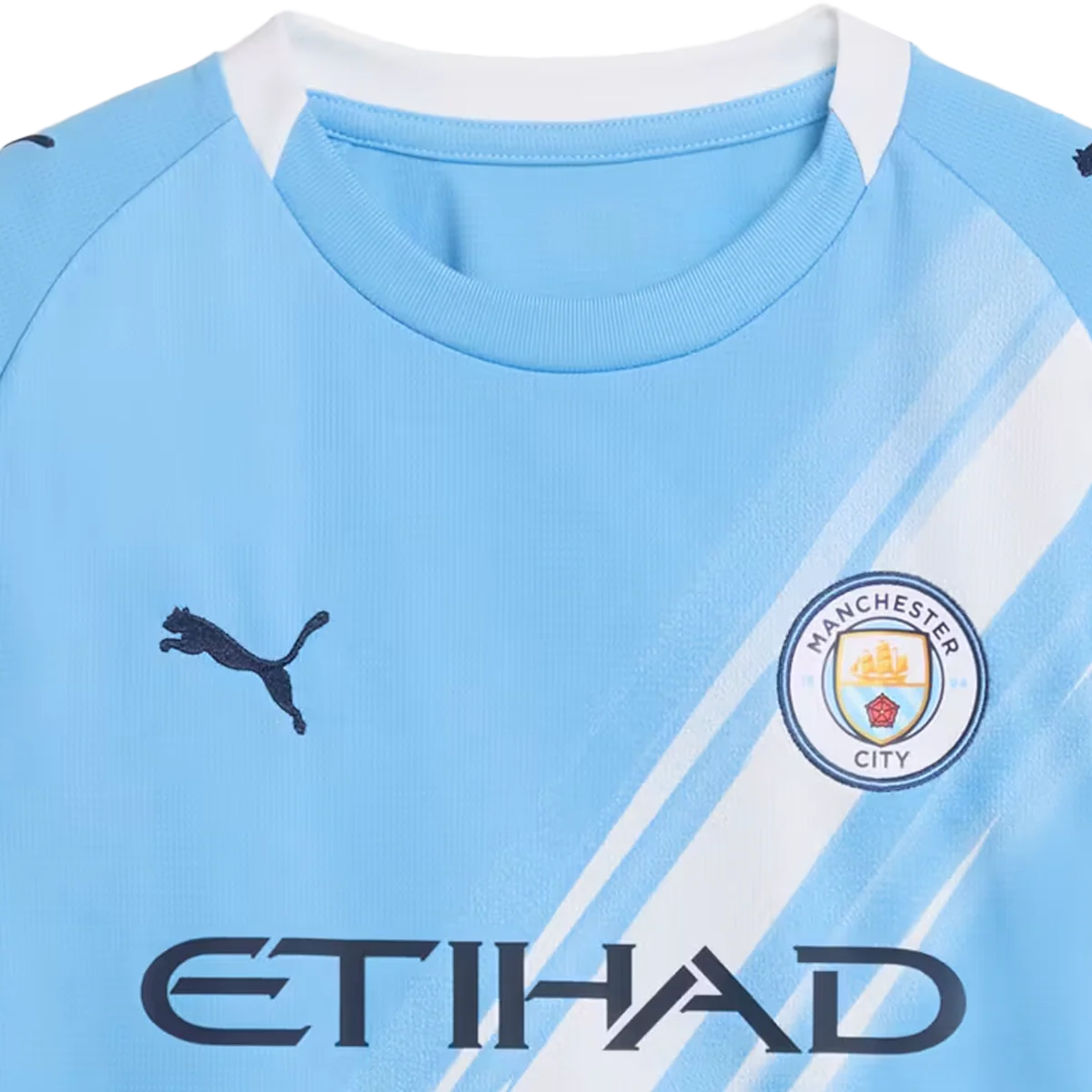 Youth Manchester City FC Home Jersey Replica - Image 2