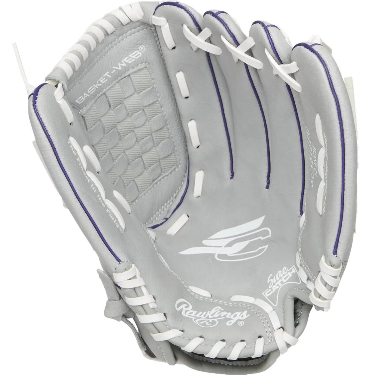 Youth Sure Catch Fast Pitch Infield/Outfield - 12" Basket Web - Image 2